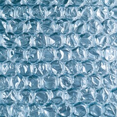 Sticker - Blue bubble wrap texture