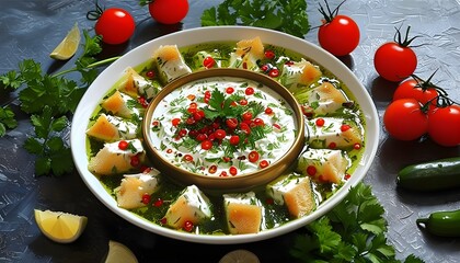 Delicious Tzatziki Cacik: A Flavorful Turkish Traditional Starter