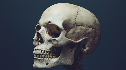 human skull