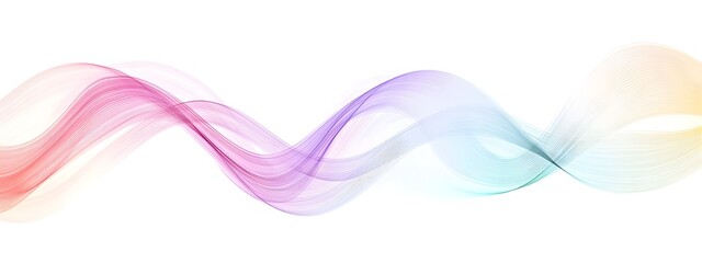 Monochromatic Light Wave  A Captivating Digital of a Smooth  Flowing Single Color Light Wave