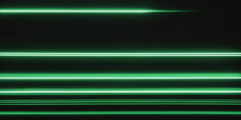 Wall Mural - abstract futuristic green neon lines digital art background technology