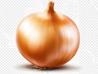 onions on a white background