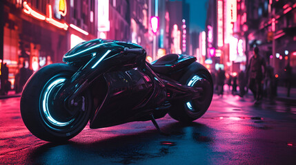 Sticker - Modern motorcycle