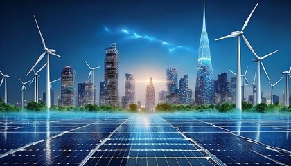 Sustainable Urban Landscape: Renewable Energy and Smart City Technology