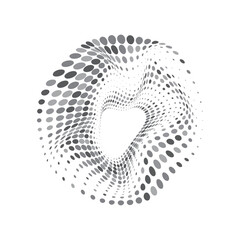 Circle Halftone Vector Art, Icons, and Graphics
