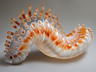 Glass Sculpture of a Sea Creature