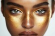 © robertuzhbt89 - Stunning Gold Makeup Portrait