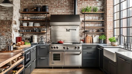 Wall Mural - beautiful kitchen design