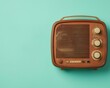 ©  Green Creator - A vintage radio with a cracked dial, a symbol of early broadcast communication