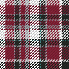 Wall Mural - Seamless pattern of scottish tartan plaid. Repeatable background with check fabric texture. Vector backdrop striped textile print.