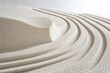 © missisya - White Sand Zen Garden with Stone