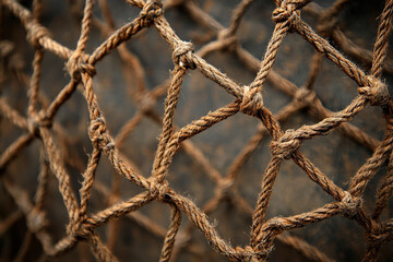 Poster - Fishing Net Background