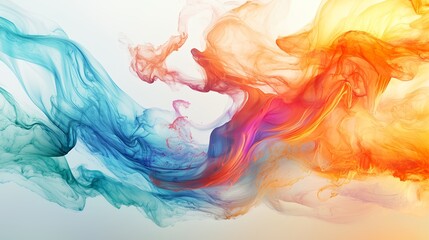 Wall Mural - Colorful flow