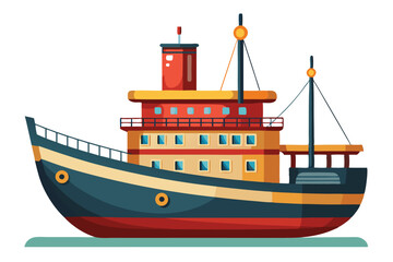 Ship vector illustration