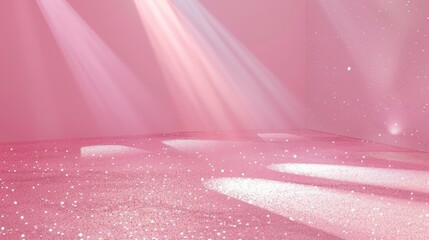 Poster - Pink Glitter Background