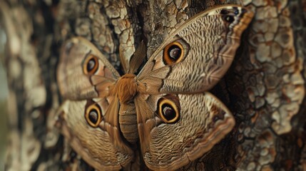 Canvas Print - Close-up of a butterfly