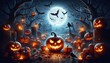 © XooGraphics - halloween pumpkin background