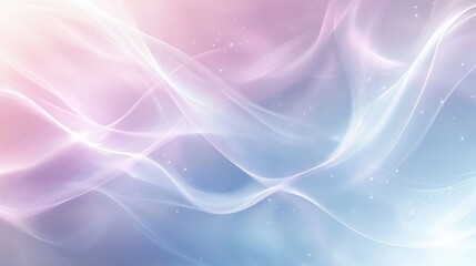 Wall Mural - Abstract Blue and Pink Swirling Background with Glowing Lights for Website, Presentation, and Graphic Design