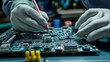 © JH45 - Intricate Circuit Board Repair and Maintenance