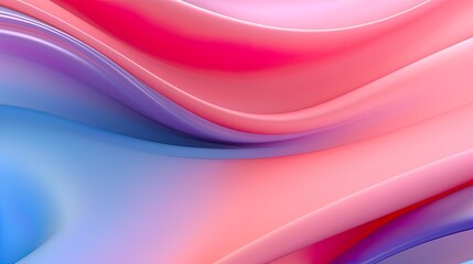 Wall Mural - Abstract soft waves Beautiful Abstract 3D Background with Smooth Silky Shapes soft forms ..