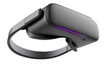 © NS12 - Black Virtual Reality Headset with Purple Light.
