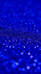 Poster - Abstract Blue Bokeh Background