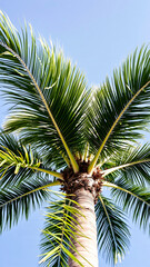 Canvas Print - Palm Tree Canopy