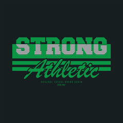 Wall Mural - Strong typography slogan for print t shirt design