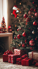 Canvas Print - christmas background