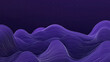 © ANDREI - Drawing of minimal purple line background. Illustration
