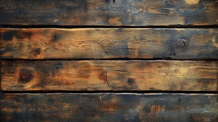 bamboo wood texture background with weathered timber planks, visible grain, and knots. Ideal for rustic interiors, vintage furniture, hardwood floors, and grunge aesthetics with warm brown hues