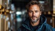 © Wiseman - portrait of male warehouse worker or supervisor