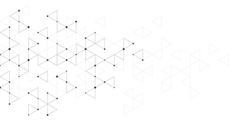 Wall Mural - abstract background with a geometric pattern of triangle shapes. graphic design element