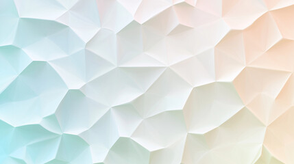 Wall Mural - elegant pastel white color geometric abstract pattern