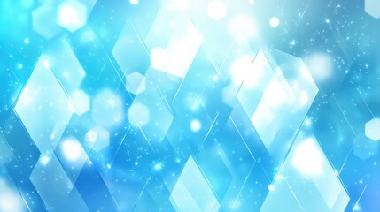Abstract geometric background gradient soft light blue bokeh for Graphic Business background