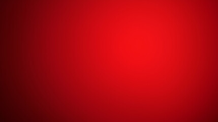 Wall Mural - A solid red background with a subtle gradient from black at the edges to light red in the center. isolated on a solid red background. Illustrations

