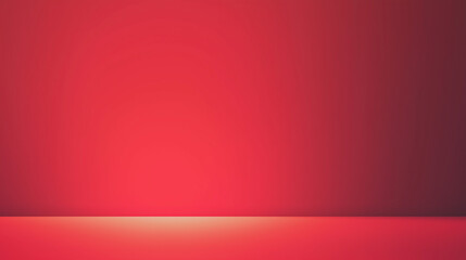 Wall Mural - a solid red background with a subtle gradient from black at the edges to light red in the center. is