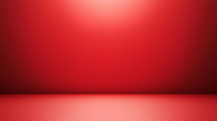Wall Mural - a solid red background with a subtle gradient from black at the edges to light red in the center. is