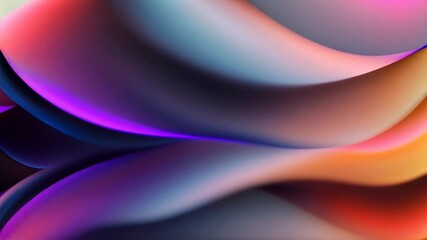 Wall Mural - Abstract colorful background with liquid neon flowing paint ink, sparkling iridescent plasma, fluid gradient.