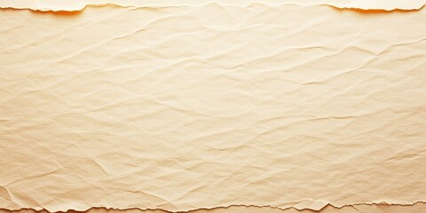 Wall Mural - Closeup of a crumpled, textured, beige paper