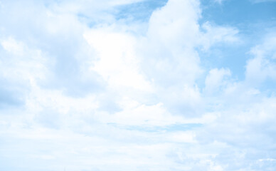 cloud with light sky light