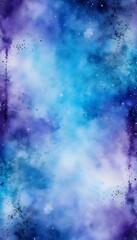 blue wallpaper border background vintage textured abstract winter artistic hand purple watercolor background background space ink background splash fantasy magical grudge paint galaxy winter blue