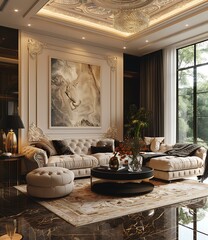 Wall Mural - Luxurious Living Room