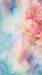 Canvas Print - Texture Wallpaper painting petal backgrounds.