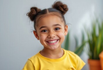 portrait of a smiling child