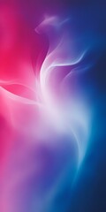 Sticker - Abstract Gradient Background with Pink Blue and White Swirls