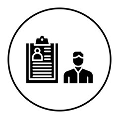 Sticker - Partially Engaged Participant vector icon. Can be used for Business Training iconset.