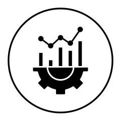 Poster - Productivity vector icon. Can be used for Business Training iconset.