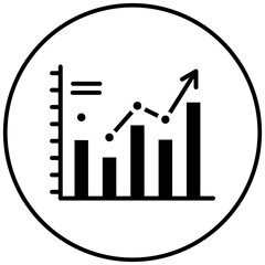 Wall Mural - Growth vector icon. Can be used for Business Analytics iconset.