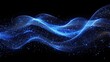 © muhammad - Abstract light effect blue texture wallpaper 3D rendering